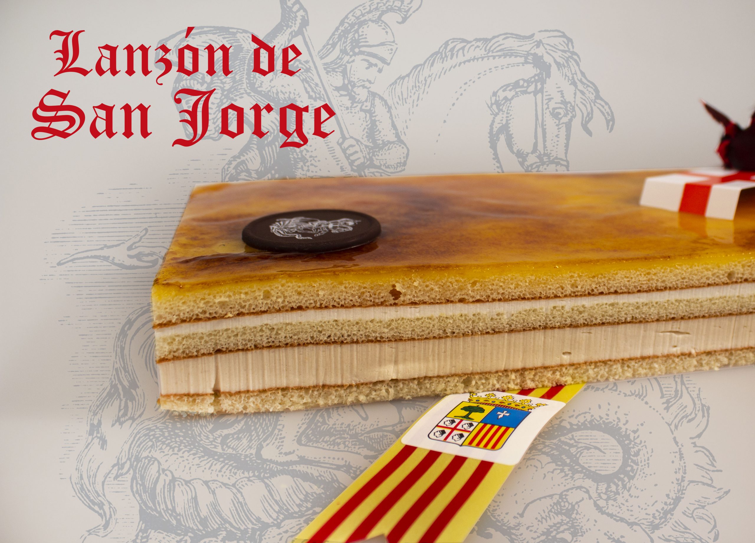 Dulce lanzón por el patrón de Aragón y Cataluña